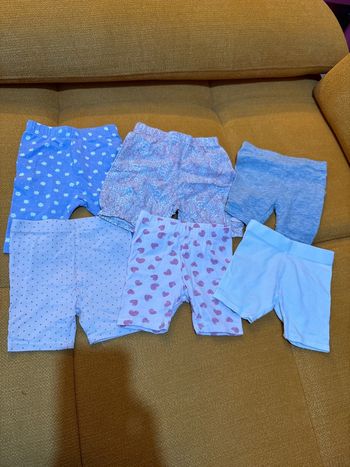 Lot de 6 pantacourts 6 mois