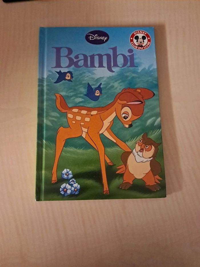 Livre Bambi Disney