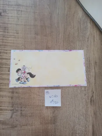 Papier à lettre Diddl 180 1,50€