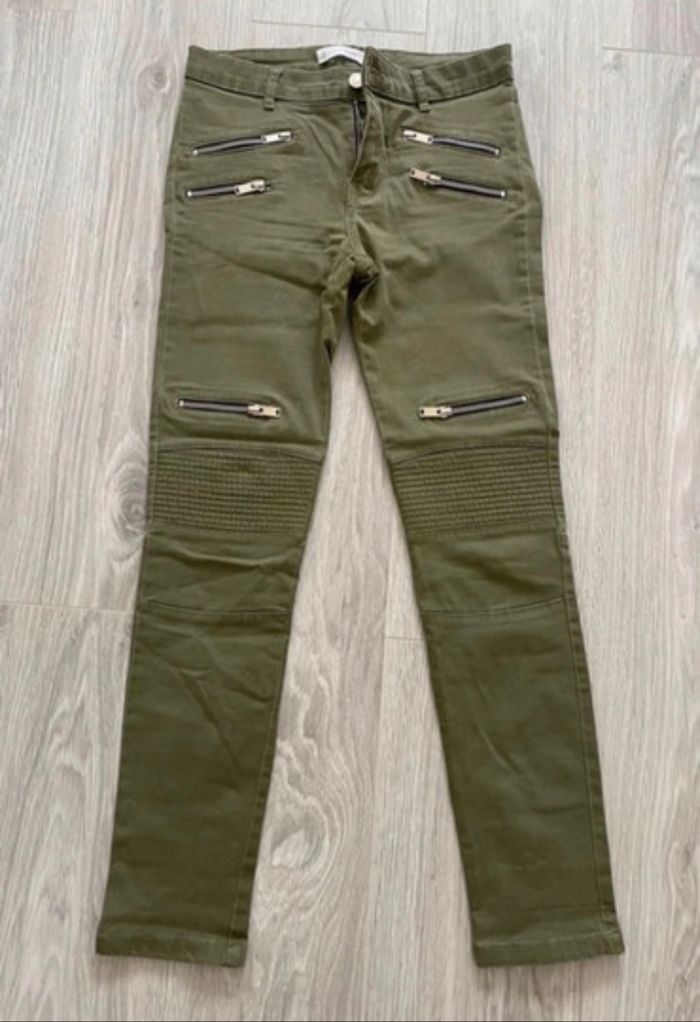 Pantalon kaki Mango Taille XS