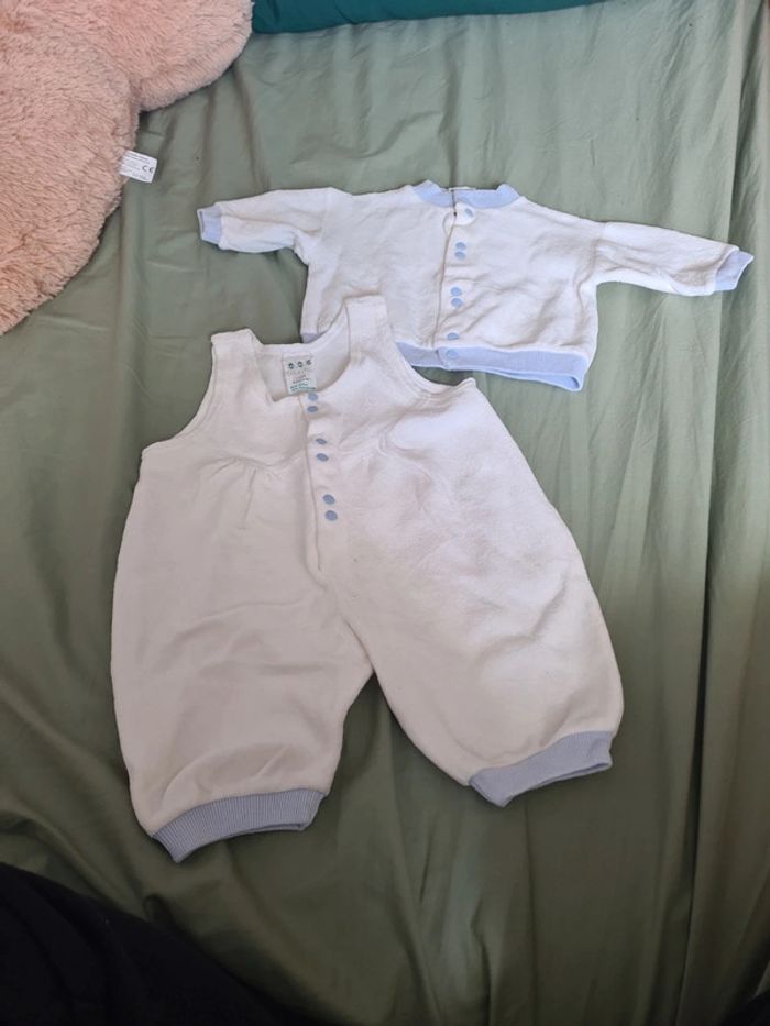 Pyjama velours 2 pieces en coton