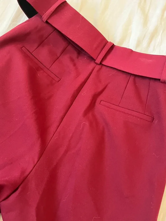 Pantalon bordeaux NafNaf - photo numéro 6