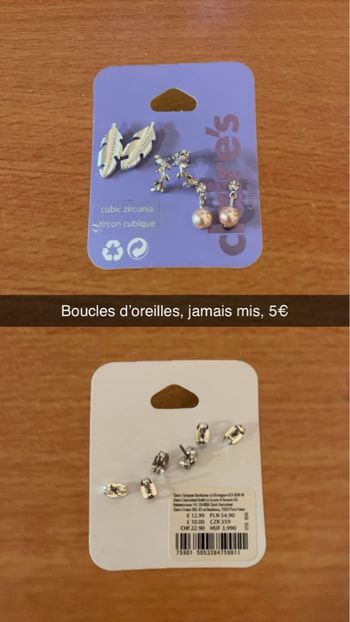 Boucles d’oreilles