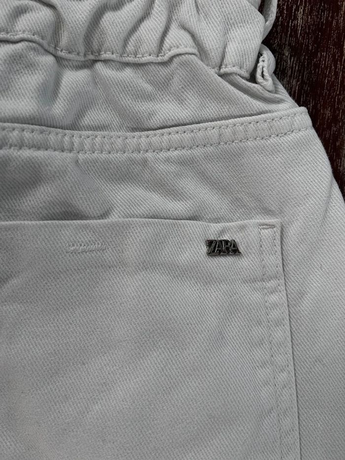 Jeans Zara blanc taille M - photo numéro 5