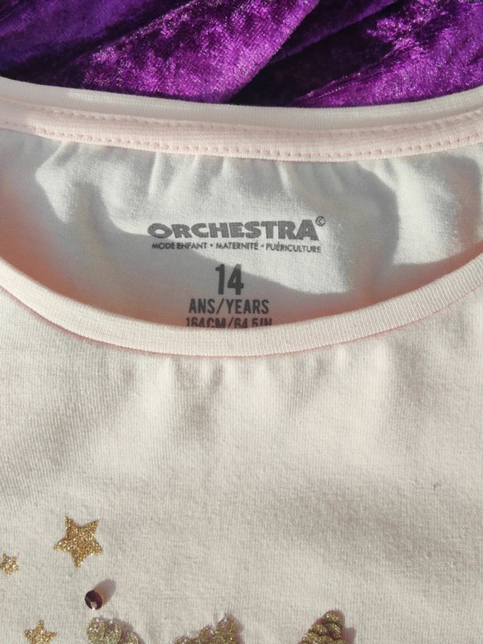Tee shirt épais manches longues orchestra - photo numéro 2