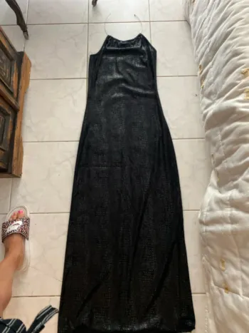 Robe longue noire