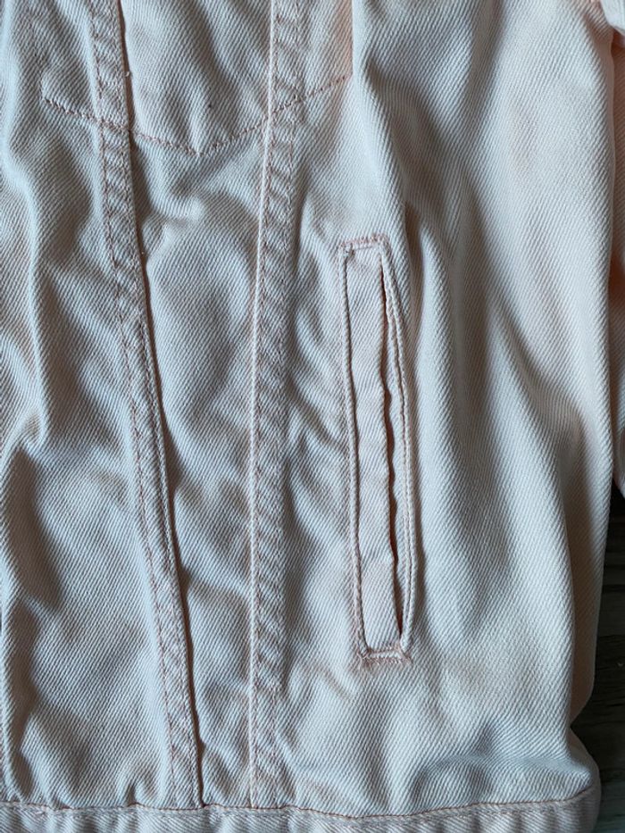 Veste en jean saumon - photo numéro 4