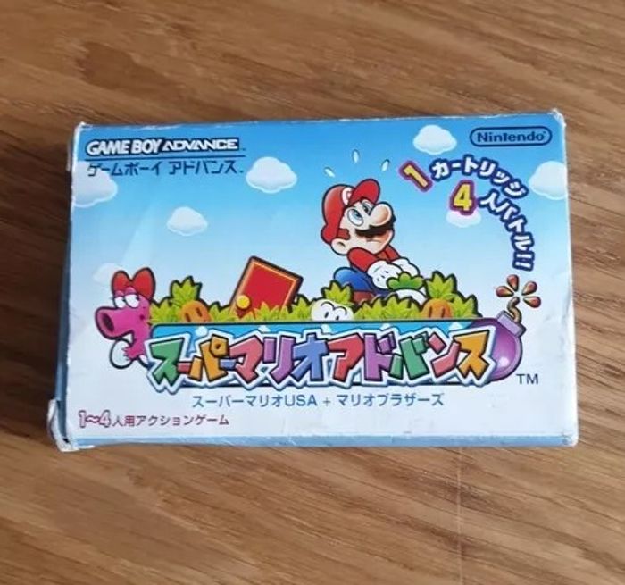 Super Mario Advance Nintendo Game Boy Advance GBA Japan NTSC