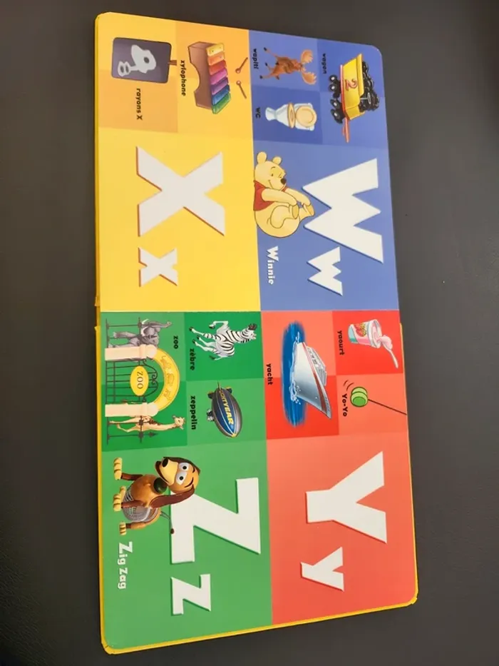 Livre mon abécédaire disney imagier alphabet bébé enfant - photo numéro 17