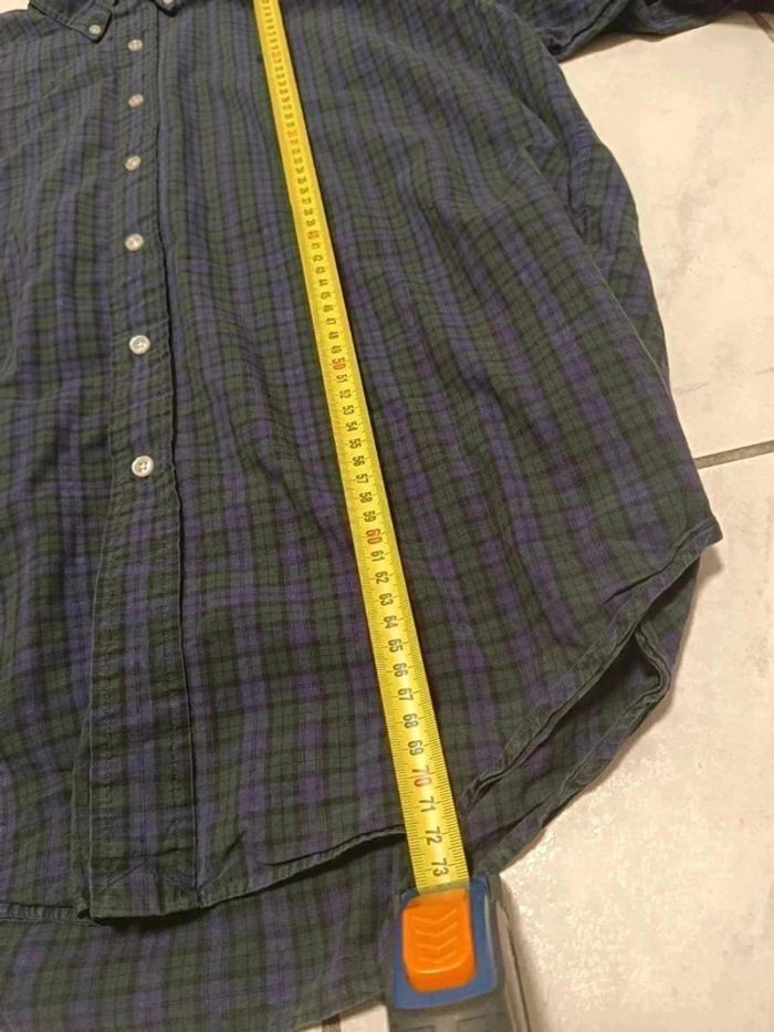 Chemise Ralph Lauren Vichy Vert & Violet - Vintage Y2K - photo numéro 11