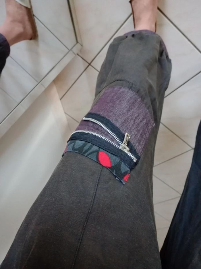 Pantacourt femme 42 fantaisie c54 - photo numéro 5