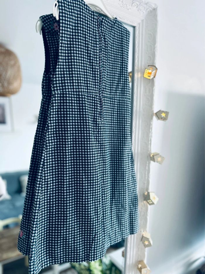 Jolie robe hiver vert sapin sergent major 11ans comme neuve - photo numéro 5