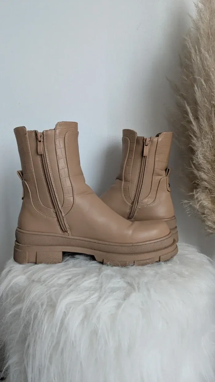 Bottines camel - photo numéro 6