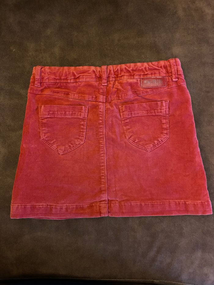 Jupe en velours 8 ans Okaïdi - photo numéro 2