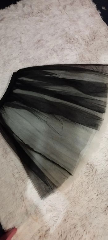 Jupe en tulle doublée taille 36