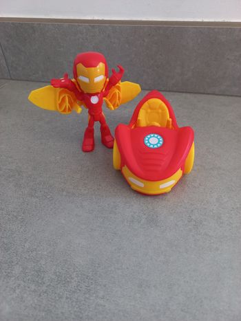 Véhicule spidey iron man