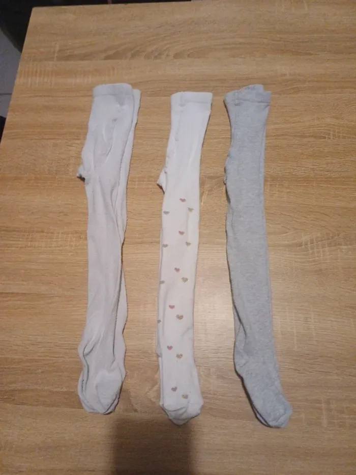 Lot 3 paires de collants