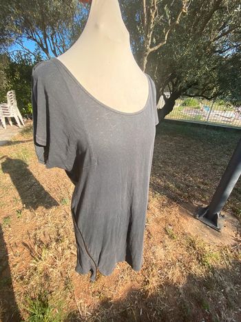 Petite robe grise American vintage 38 40