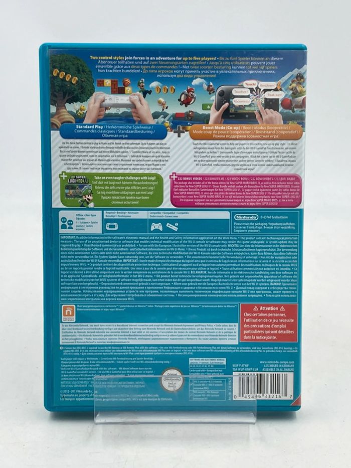 Jeu vidéo New Super Mario Bros U sur console Nintendo Wii U - photo numéro 2