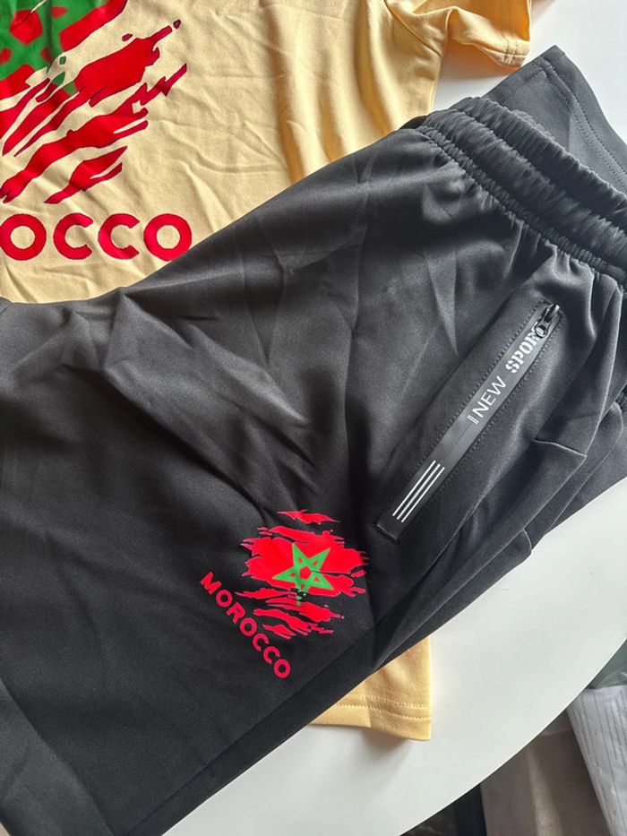 Ensemble neuf -t-shirt + jogging - Morocco -taille L - photo numéro 2