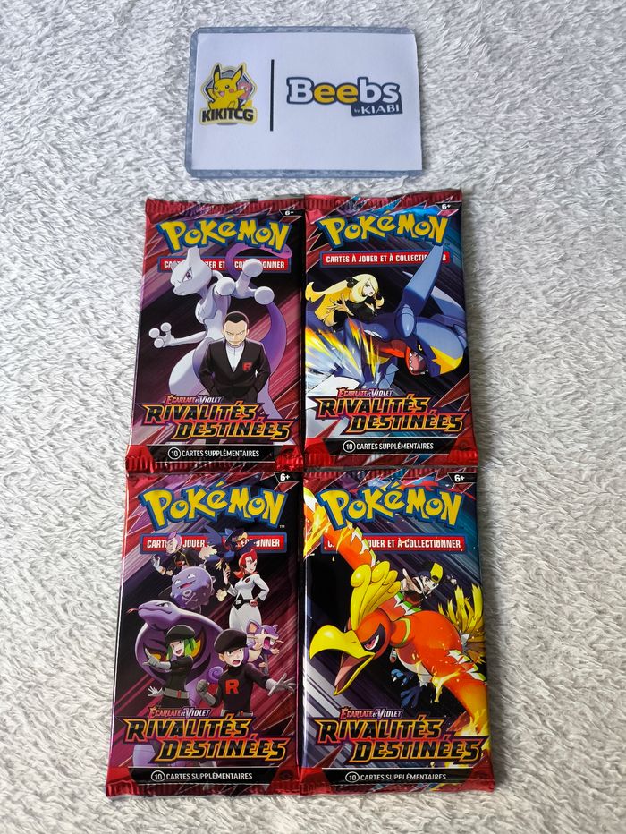 Pokémon – Artset de Blisters EV10 : Rivalités Destinées