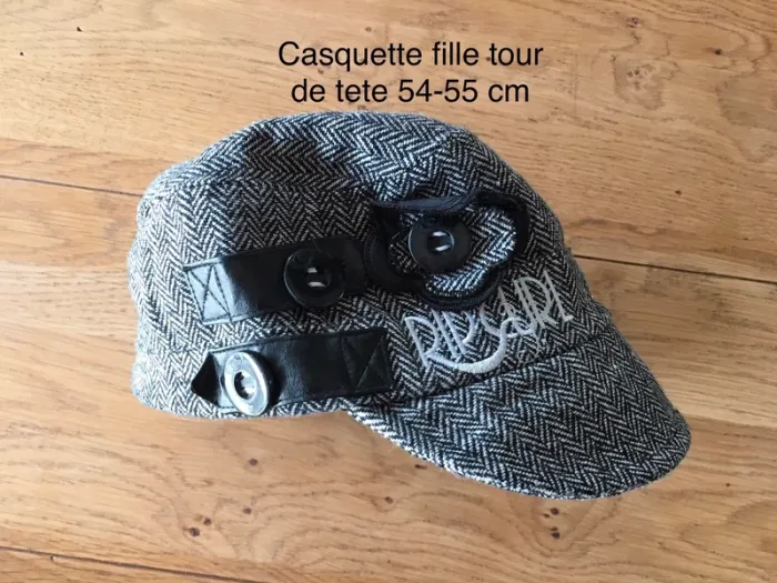 Casquette fille taille 54-55