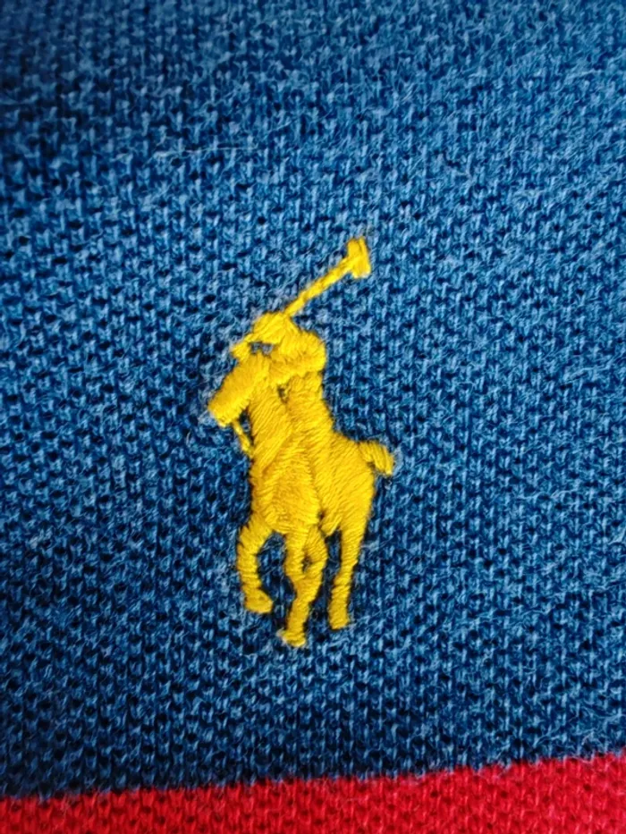 Polo a rayures homme Ralph Lauren taille L - photo numéro 5