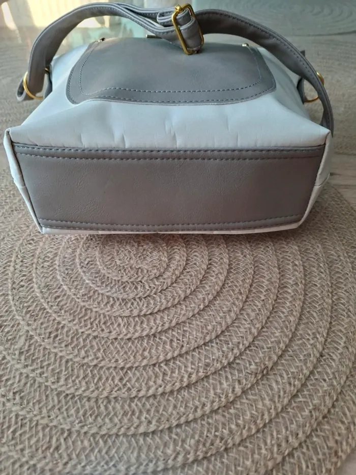 Sac bandoulière Daniel Hechter bicolore - photo numéro 5