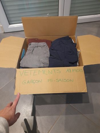 Lot vêtements 18mois