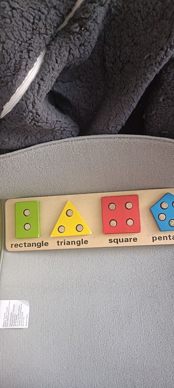 Puzzle Montessori formes géométriques