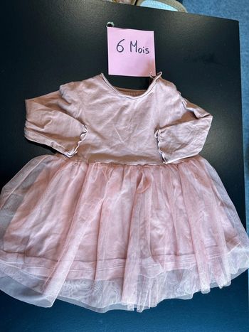 Robe rose tulle