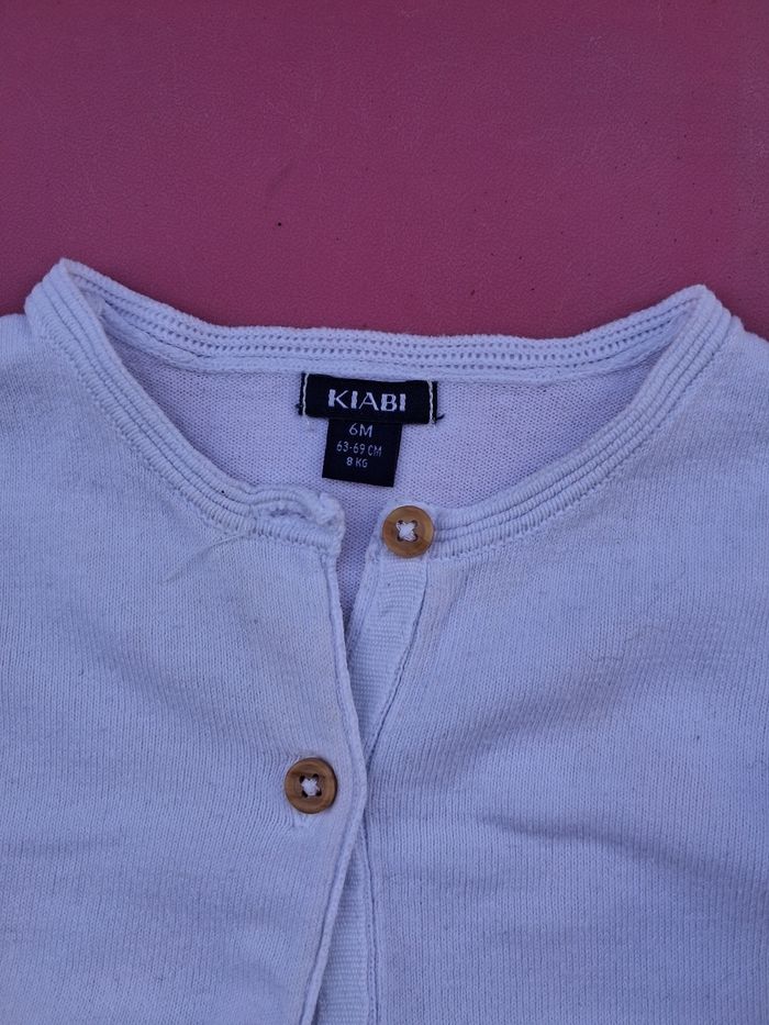 Gilet 6 mois kiabi - photo numéro 3