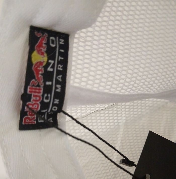 Casquette Red Bull 🪽 White - photo numéro 5