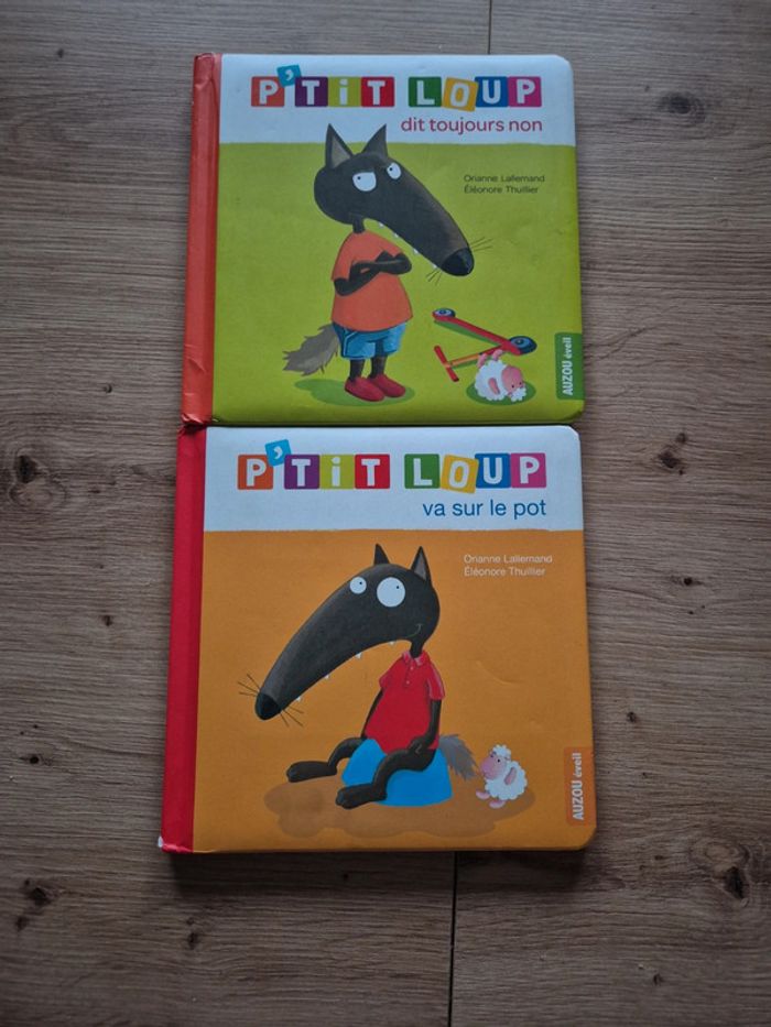 Lot livre p’tit loup