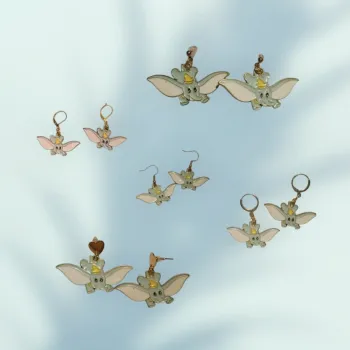 🎡 Boucles d’oreilles Dumbo personnalisables 🎡