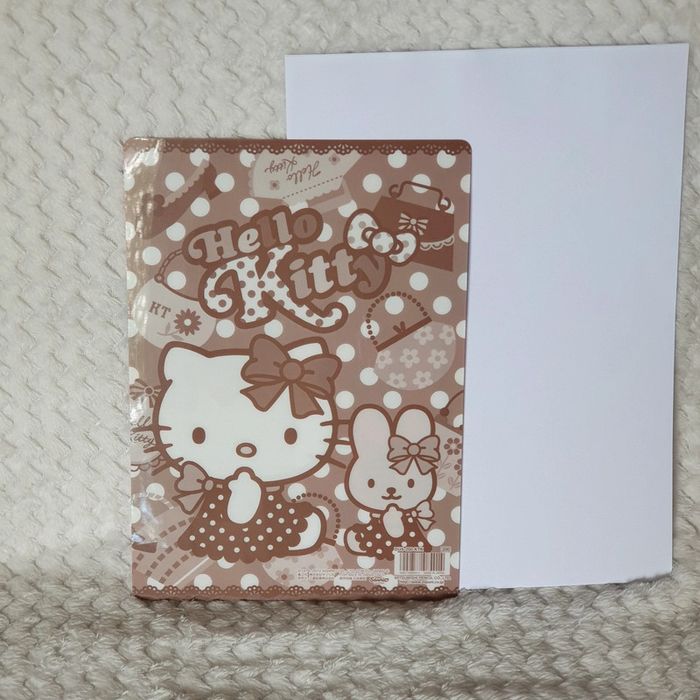 Fourniture scolaire plaque sous main Hello Kitty papeterie Japan - photo numéro 2