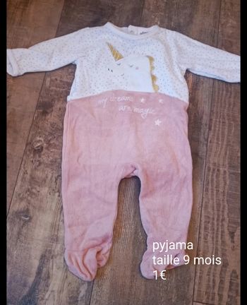 Pyjama en velours