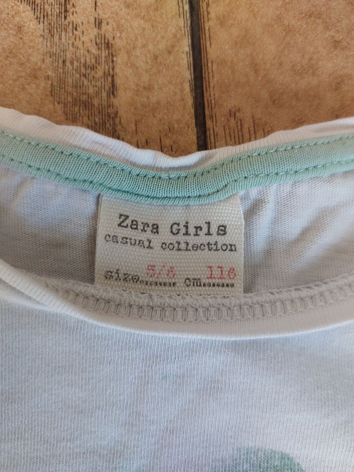 T-shirt manche longue 💯% coton fille - photo numéro 3