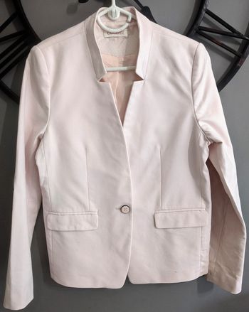 Veste tailleur Camaïeu T40 rose pâle