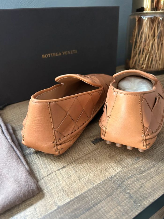 Mocassins Camel Bottega Veneta 40,5 - photo numéro 3