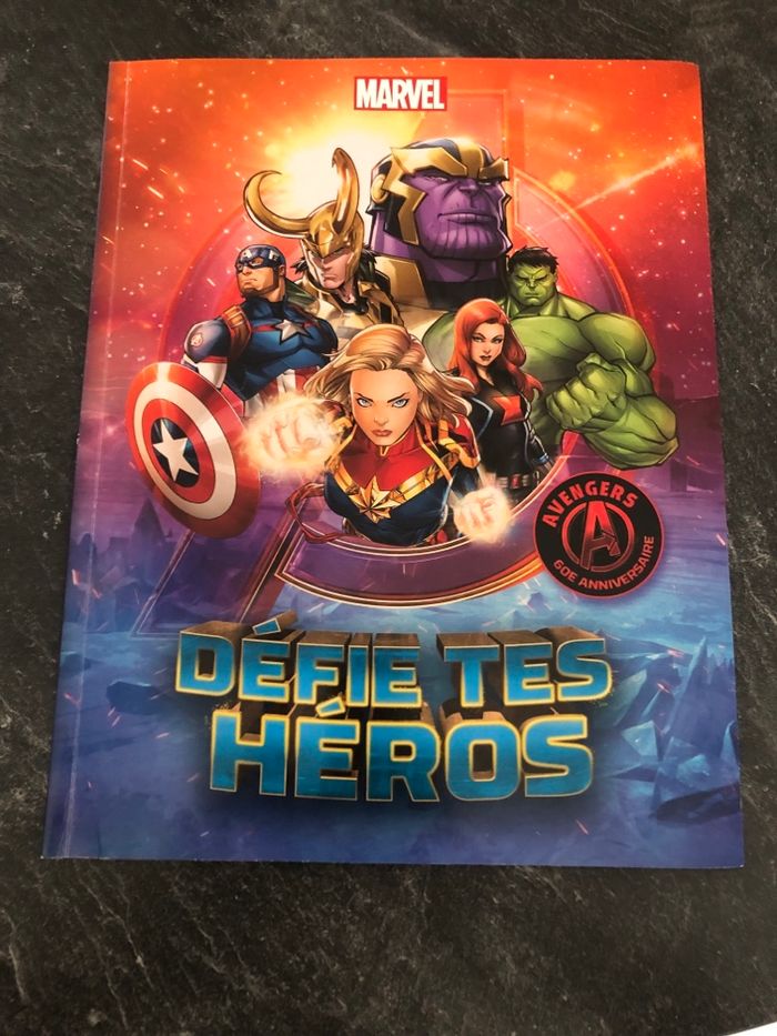 Album Marvel défie tes héros