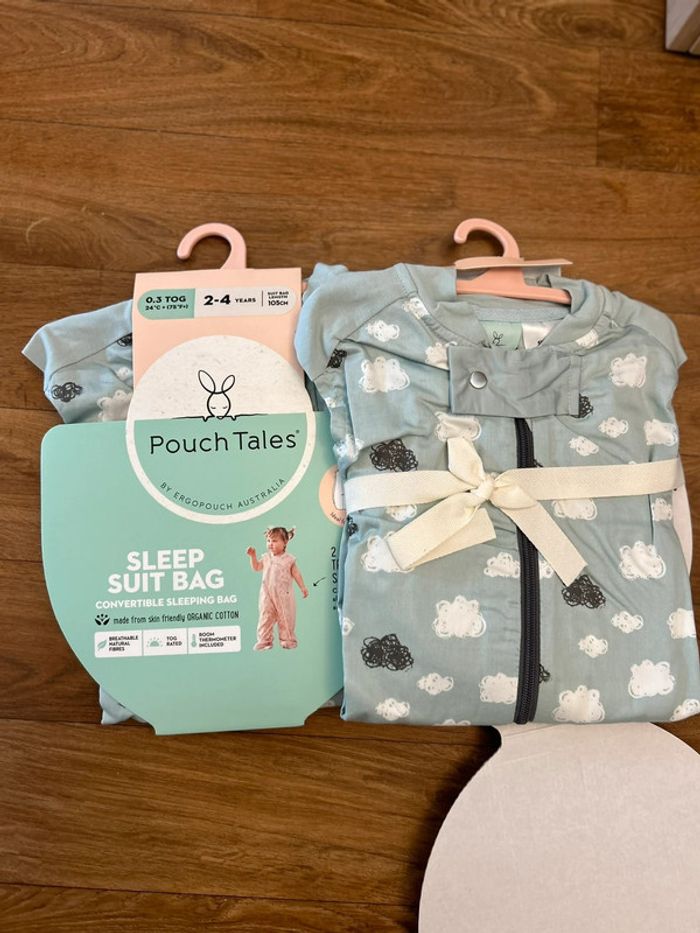 (New) Pack of 2 summer sleep suit bags 2-4Y