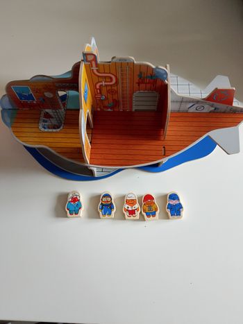 Jeu en bois le sous marin ikea 