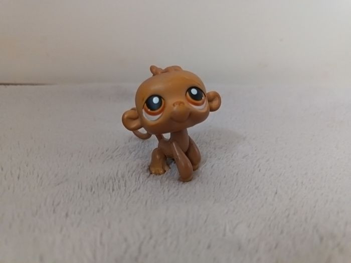 Figurine LPS Littlest Pet Shop Singe Marron #267 - photo numéro 1