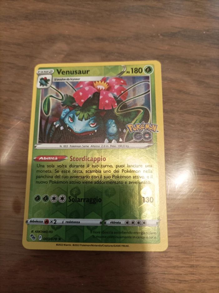 Cartes Pokemon Florizarre Pokemon GO