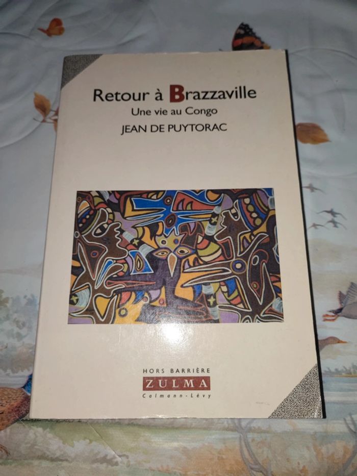 Livre Retour à Brazzaville