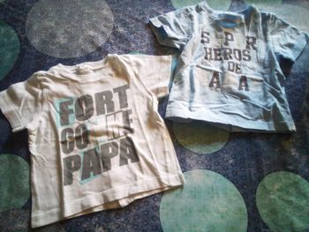 Lot 2 t-shirt 6 mois