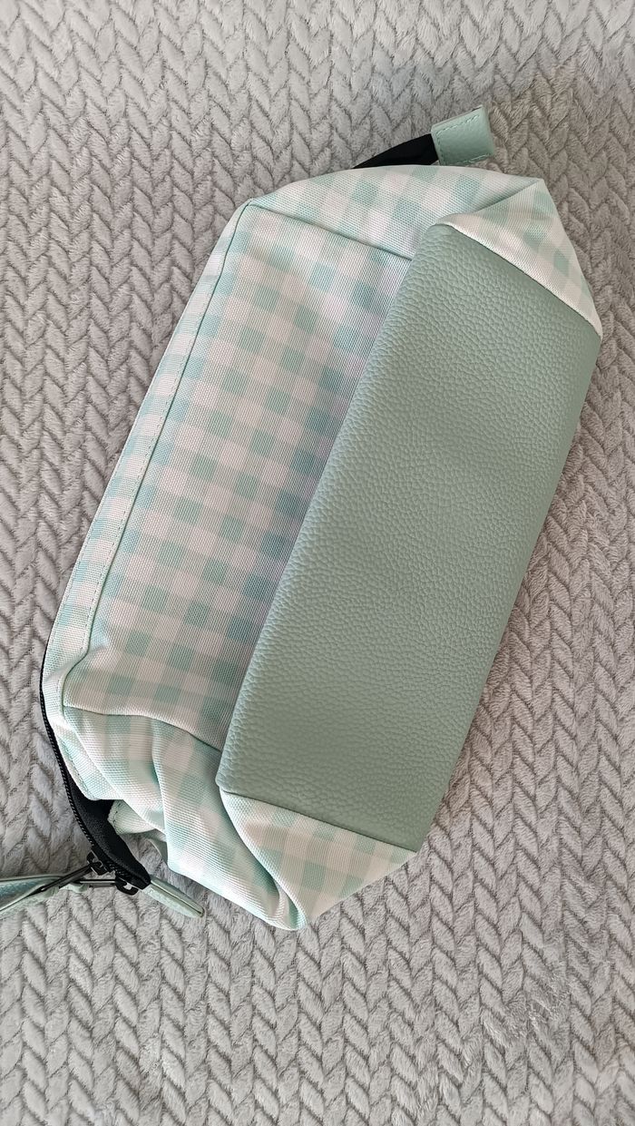 Trousse de toilette Cabaia Vichy bleu - photo numéro 5