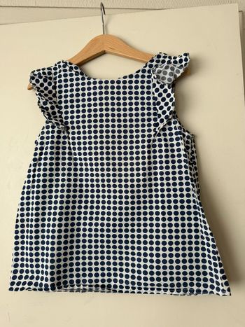Blouse à pois jacadi