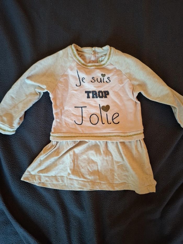 Robe crème bébé - photo numéro 2